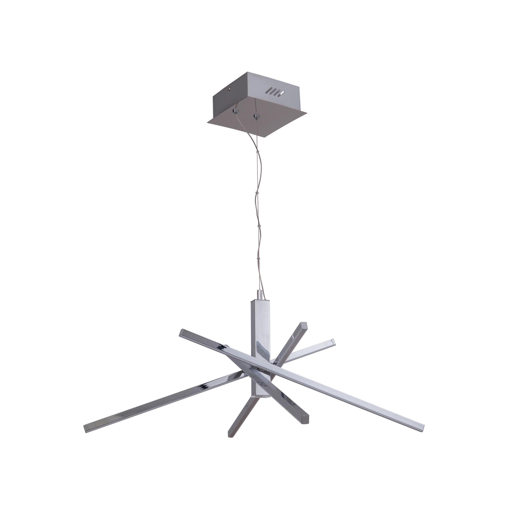 Pinnacle 28 Inch 5 Light LED Chandelier by Craftmade